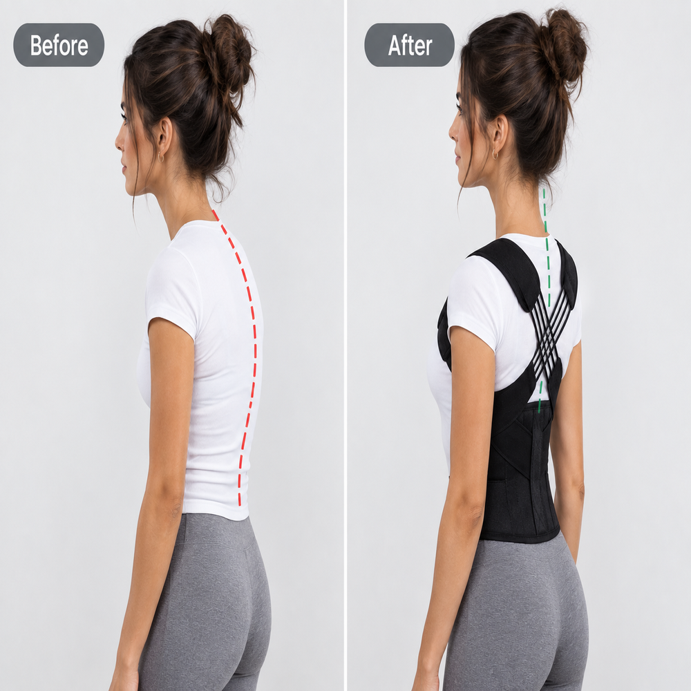 PostureFit™ "Posture Support & Back Brace"